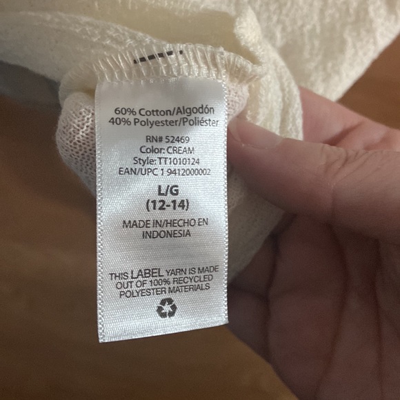 Time & Tru Wrap Top size L - Picture 5 of 5